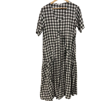 Label of Love Womens  Size S Babydoll Dress Black  / White 