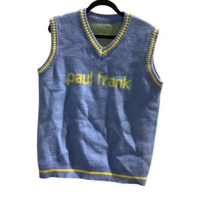 Womens Sample Knitted V Neck Vest "Paul Frank" 