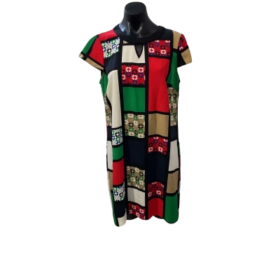 Retro hi there  Womens  Size 12 Casual Dress Multicoloured 