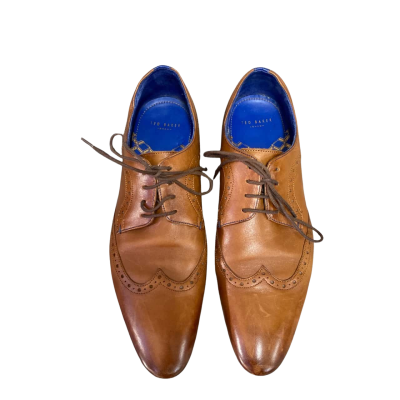 Ted Baker Mens Size 44 Dress Shoes Brown 