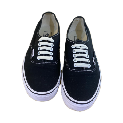 Vans Unisex  Size S Sneakers Black  / White 