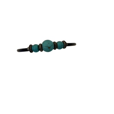 COSTUME Womens Turquoise Stone Bracelet with Magnetic Clasp #3