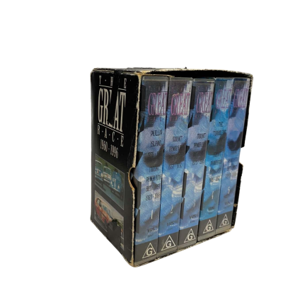 The Great Race 1960-1996 5x VHS box set