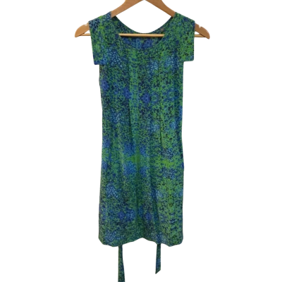 Marcs Womens  Size 10 Blue / Green Dress