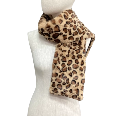 Seed Heritage Womens Scarf Animal print / Black  / Brown 