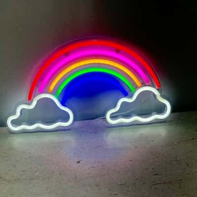 Neon Rainbow Light-so cute 