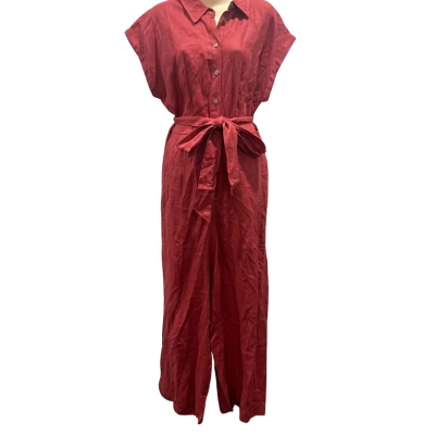 Boden Womens  Size 16 Jumpsuit Red 
