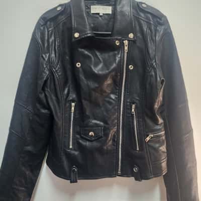  Imonni Melbourne Leather Jacket  Size 12 