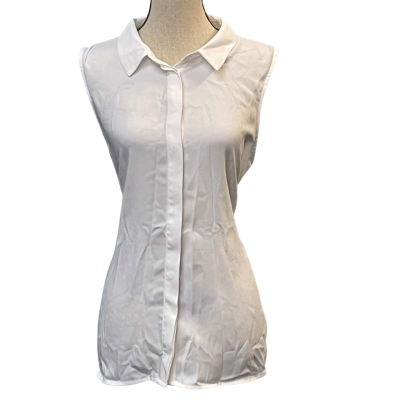 Tokito Womens Size 14 Sleeveless Top White