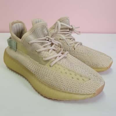 Adidas Men's Size 6.5 Yeezy Boost Sneakers Flax