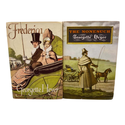 Georgette Heyer The Nonesuch & Frederica Set of 2