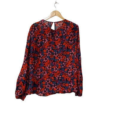 Sass & Bide Womens  Size 14 Blouse / Long Sleeve Top Floral / Multicoloured 