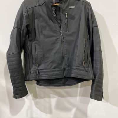 Argon  Womens  Size 16 Biker Jacket Black  