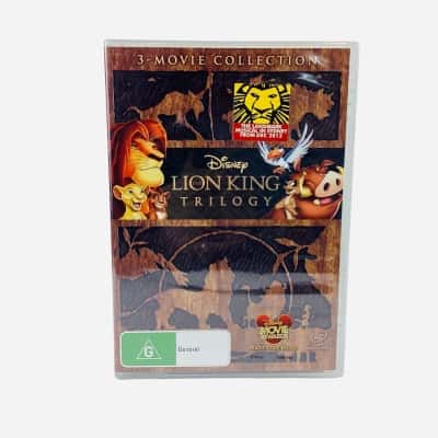 DVD - Lion King Trilogy: 3 Movie Collection (G) 1994 1998 2004