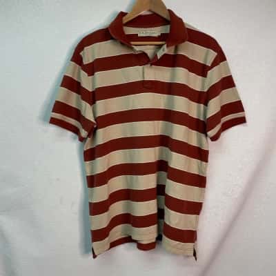 R.M. Williams Mens  Size XXL Polo Shirt Brown 