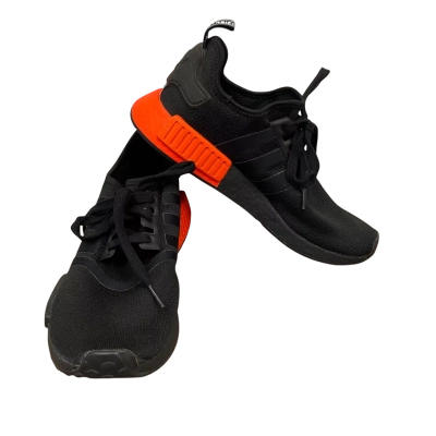 Adidas Mens shoes Size 8 Black  / Orange 