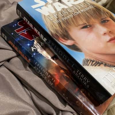 Star Wars Episode 1 The Phantom Menace Terry Brooks/ Episode II Attack of Clones R.A Salvatore