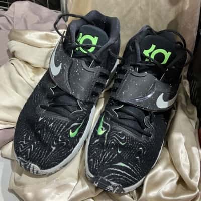 Nike Zoom KD 14 Mens  Size 12.5 Sneakers Black/Lime  