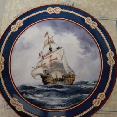 Ships of Discovery Plate