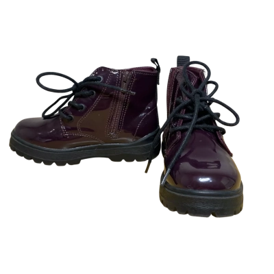 Zara maroon toddler boots size 25 