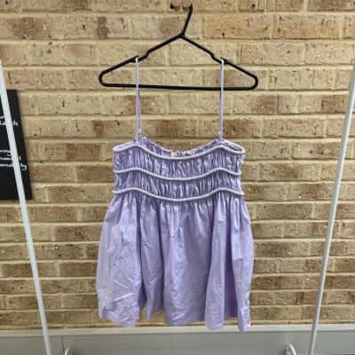 Bec & Bridge Womens lilac Eli mini dress Size 6 