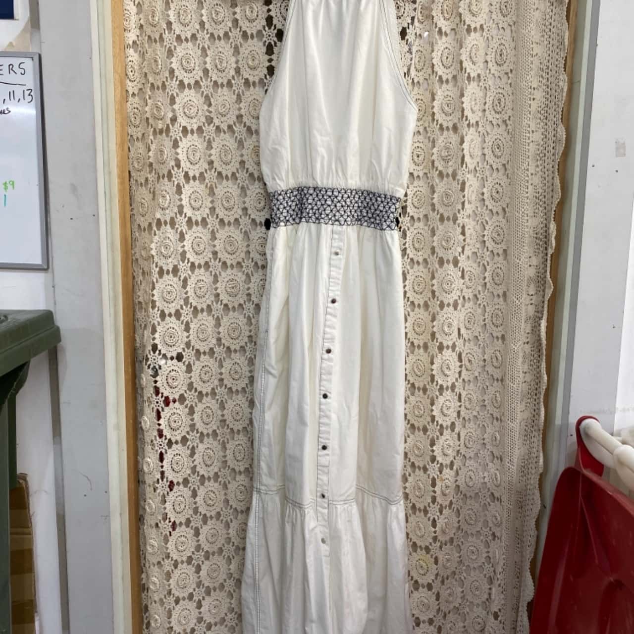 Sass & Bide - Linear Print Maxi Dress