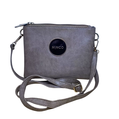 Mimco beige mini cross body pouch