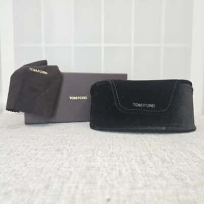 Tom Ford Glasses Case, Box & Cleaning Cloth 