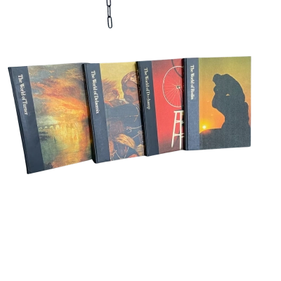 Time-Life Library of Art Books x 4 Bundle: The World of Turner-Rodin-Duchamp-Delacroix