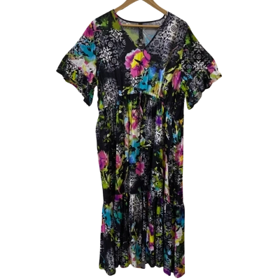 Taking Shape Womens  Size 16 Maxi Dress Multicoloured / Pattern 