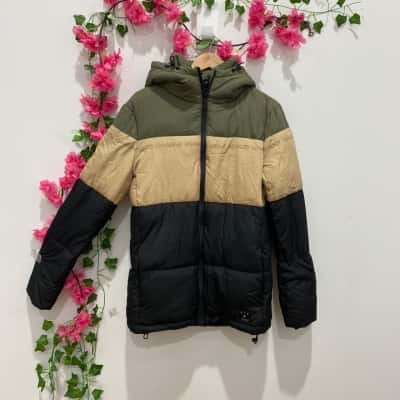 St Goliath Mens  Size M Puffer Black / Khaki 