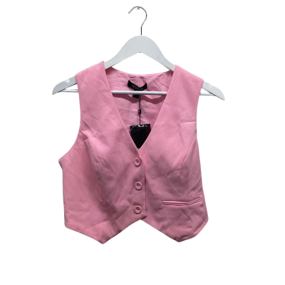 Mossman ‘Sweet Escape’ Size M Pink Vest BNWT