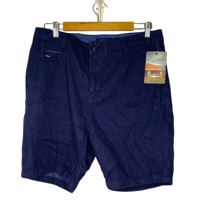  Mone11 Mens  Size 32 Tailored Shorts Navy Blue 