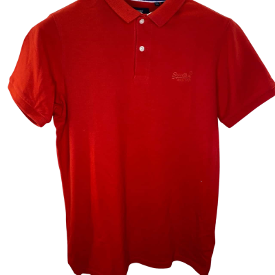 Superdry Mens  T-Shirt Size M Red 