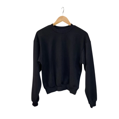 Skims Womens  Size S Sweatshirt Black  