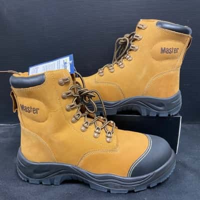 Safety Boots Site Master Size 10 Beige / Black  