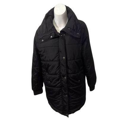 All about Eve Black Winter Coat - Size 12