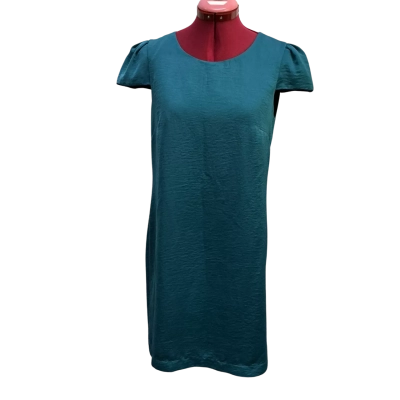 Review Womens  Size 10 Casual Dress Teal 