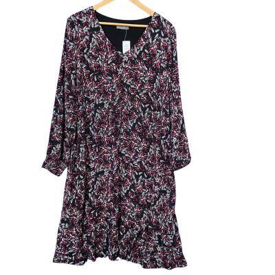 Jacqui-E Womens  Size 18 Casual Dress Floral 