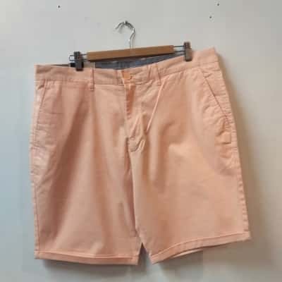 Gazman Mens  Size 38 Tailored Shorts Peach