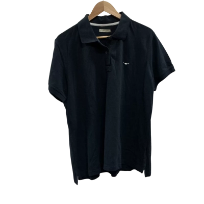R.M. Williams Mens  Size 20 Polo Shirt Navy Blue
