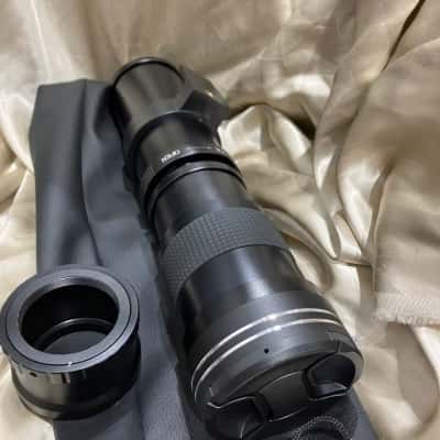 Camera MF Super Telephoto Zoom Lens 420-800mm T Mount Universal 