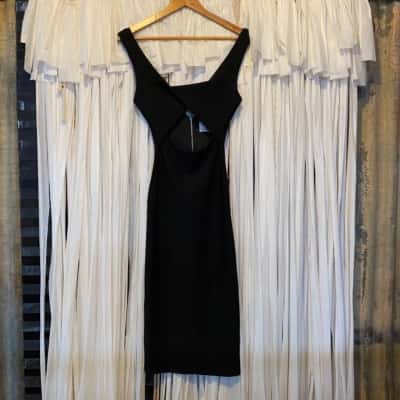 Supré Event Edit Womens  Size 2XS Midi Dress Black  