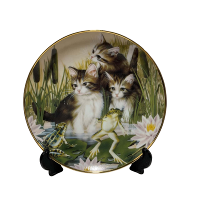 Franklin Mint “Playing Leap Frog” By Sprovach