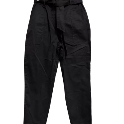 Witchery Womens, Size 6, black tie-back pants