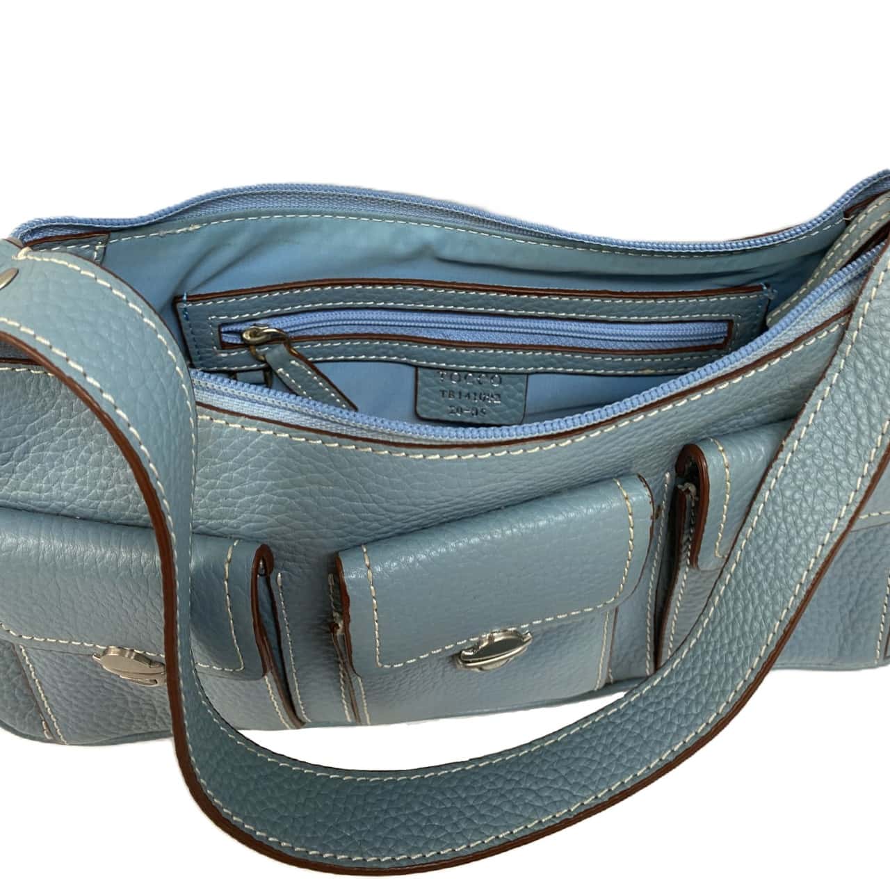 Tocco Italy Powder-Blue Shoulder Bag – Stylish & Functional(s)