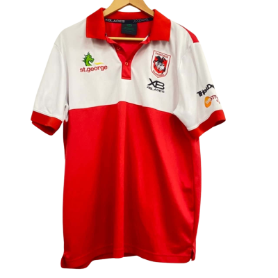 St.George Illawarra NRL Mens  Size XL T-Shirt Red 