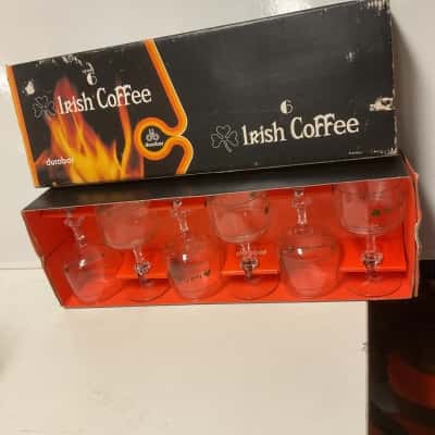 Vintage Durobor Irish coffee glasses set of 6