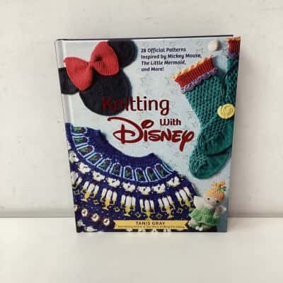 Knitting with Disney hardcover book