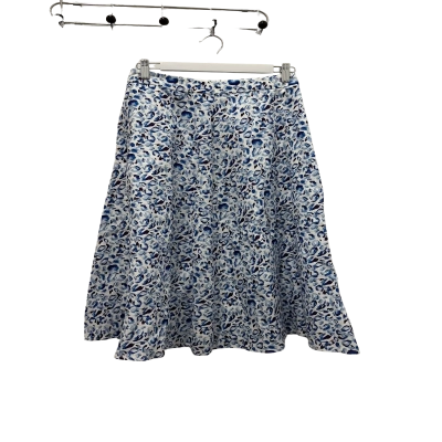 NEW David Lawrence Womens  Size 6 A-Line Skirt Blue 